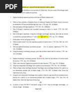 Physics Module 4 Question Bank 2018 19