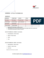 Format & Briefing:-: Schedule