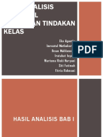 Hasil Analisis Proposal Penelitian Tindakan Kelas