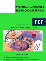 Procedimientos Auxiliares de Diagnóstico Obstétrico: Ms. Graciela Sandoval Solar - 2019