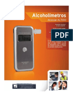 Gaamsa Ficha Tecnica Alocholimetro Alcoscan Al7000 PDF