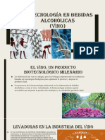 Biotecnología en la producción de vinos