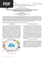 Internet of Things Based Health Monitoring System