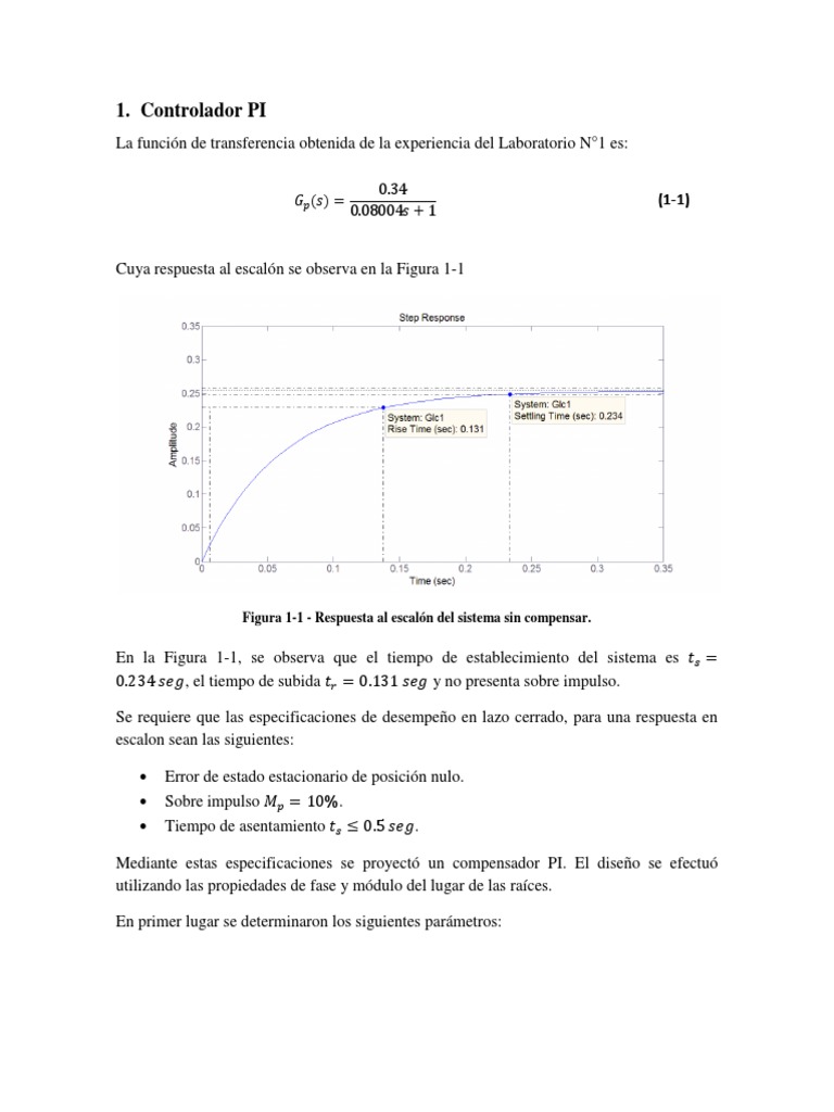 Controlador Proporcional-Integral | PDF | Amplificador operacional ...