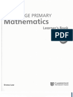Cambridge Primary Mathematics Learner's Book 4