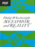 Wheelwright P E Metaphor And Reality Pdf Truth Semantics