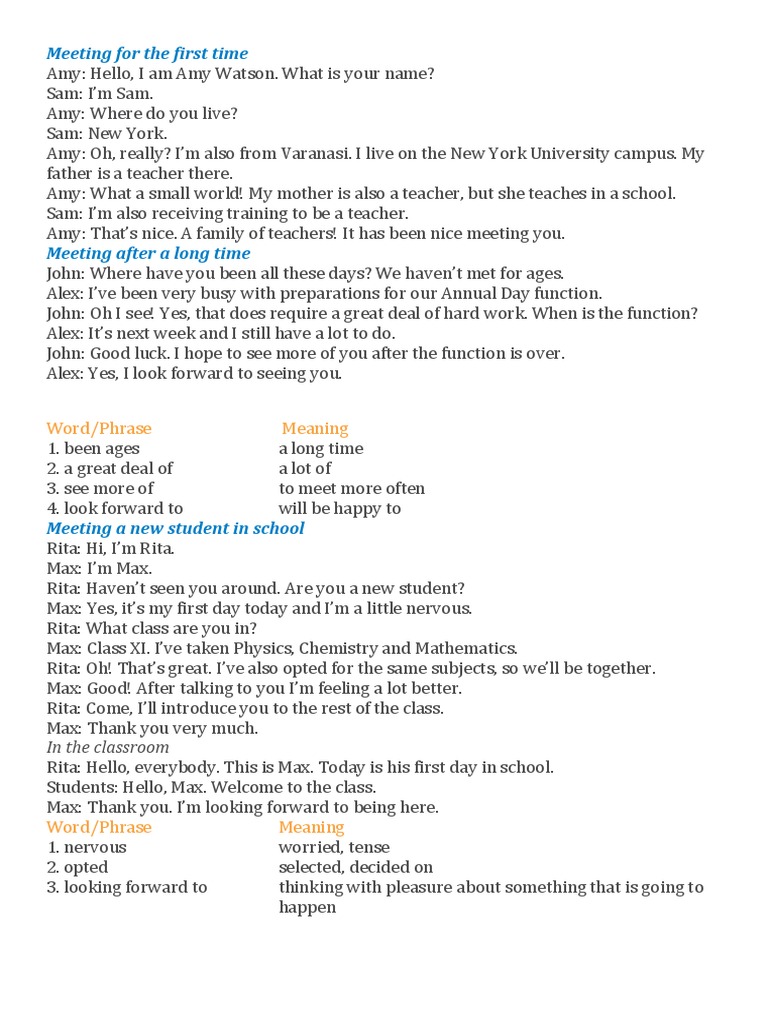 Conversations | PDF