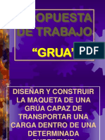 Puesta de trabajo en grua