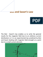 Biot and Savart - S Law