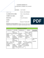 Sesion de Aprendizaje Nº2