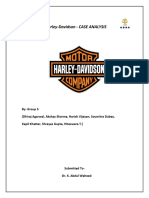 Harley-Davidson - CASE ANALYSIS