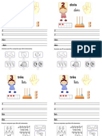 Números 0-10 Caderno