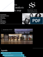 Business Environment Analysis of Shoppers Stop: Presented by