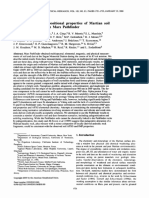 Mineralogic and Compositional Properties of Martian Soil and Dust: Results From Mars Pathfinder