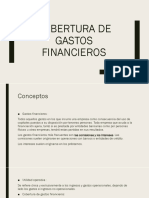 Cobertura de Gastos Financieros