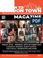 Return To London Town Festival Magazine - Fri 25-Mon 28 Oct 2019