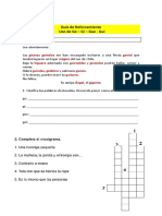 Guia 2º Basico Lenguaje Ge Gi Gue Gui