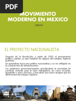 Movimineto Moderno Mexico