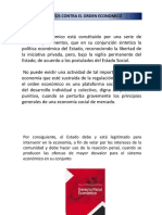 Delitos económicos y protección consumidores