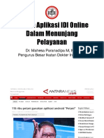 Sistem Aplikasi IDI Online