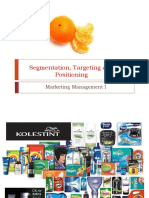 Segmentation, Targeting and Positioning