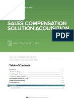 Sales Compensation Solution Acquisition Best Practices Guide
