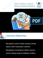 Kompetensi Dokter Layanan Primer Bidang Diabetes Melitus