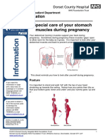 Special Care of Your Stomach Muscles During Pregnancy