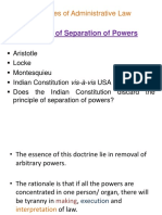 Separation of Powers