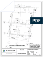 S-7 - Foundation Floor Plan