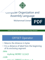 Computer Organization and Assembly Language: Muhammad Usman