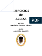 Ejercicios de Access Resueltos