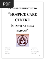 Hospice Care Centre (": Shanti Avedna Sadan)