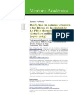 Historia de La Censura Del Periodismo Durante La Dictadura Argentina