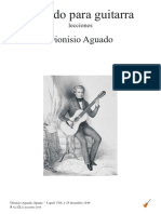 Dionisio Aguado. Método de Guitarra. Lecciones