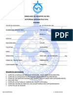 Formulario de Registro de Rpa 3