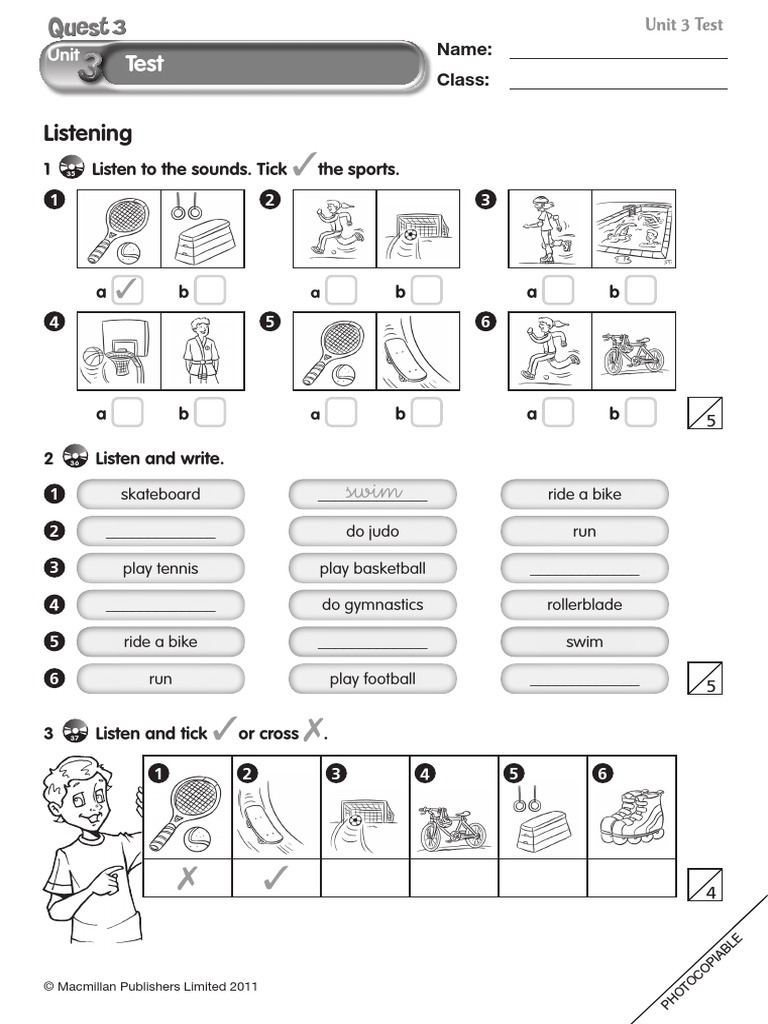 Quest 3 Unit 4 Test