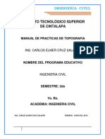 Indice de Manual Topografia