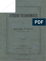 A.D. Xenopol-Studii-Economice PDF