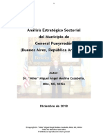 Análisis Estratégico Sectorial del Municipio de General Pueyrredón (Buenos Aires, Argentina).