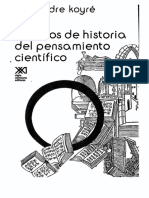 Estudios de Historia Del Pensamiento Cientifico Alexandre Koyre PDF