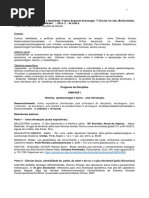 Programa Disciplina Topicos PPGS e PPGPP 2019-2