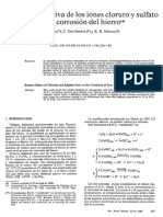 Influencia Relativa de Los Iones Cloruro PDF