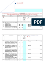 Item Rate Boq: Validate Print Help