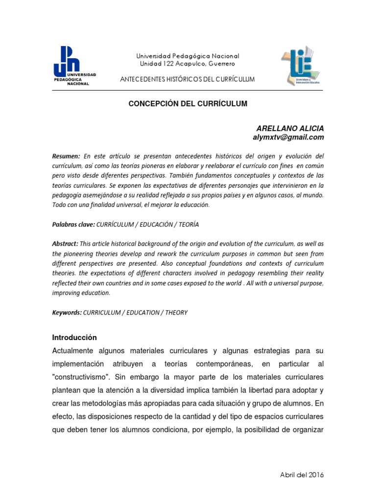 Teorías Poscríticas del Currículum | PDF | Plan de estudios | Evaluación