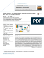 A High-Efficiency, Low-Bias Method For Extracting Particulate Matter From Filter and Impactor Substrates - Bein and Wexler - 2014