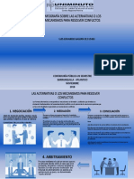 Las Alternativas o Los Mecanismos para Resolver Conflictos