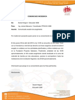 Comunicado