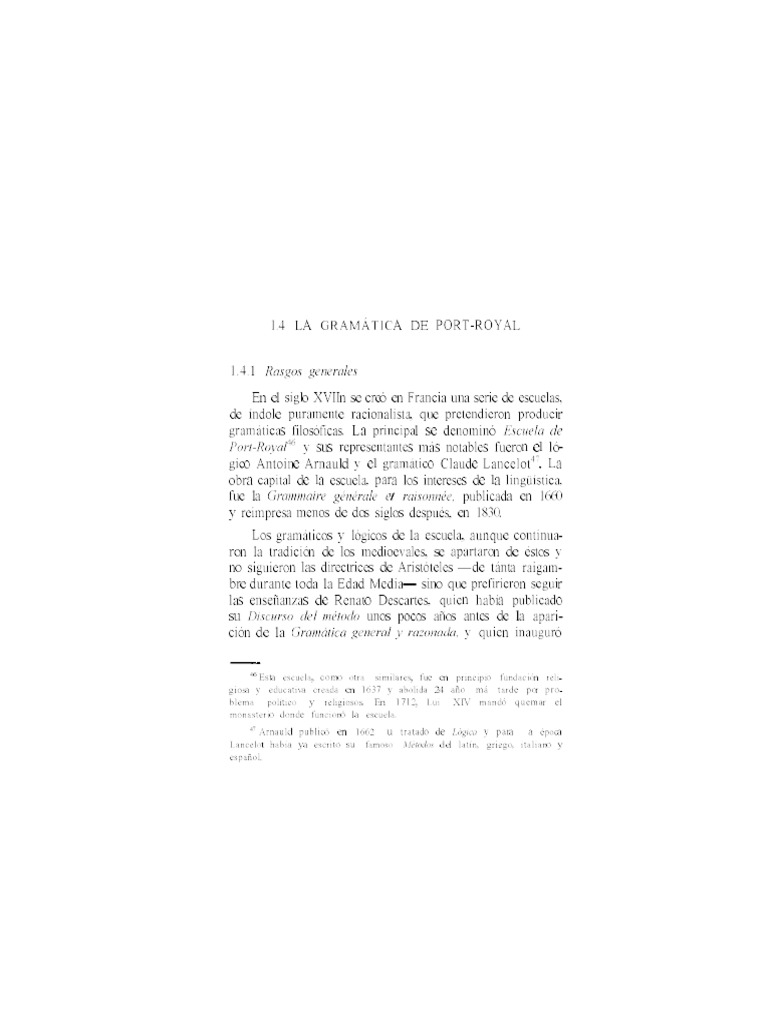 La Gramática de PortRoyal. PDF