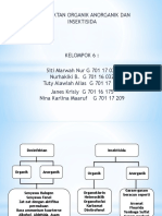 Kel. 6 Desinfektan Organik Anorganik Dan Insektisida